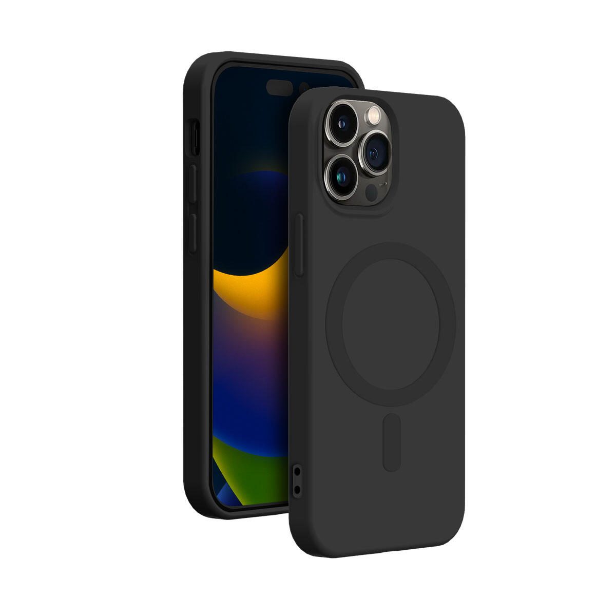 BigBen Handy-Cover MagSafe Soft Case für iPhone 15 Pro Max schwarz BigBen Handy-Cover MagSafe Soft Case für iPhone 15 Pro Max schwarz